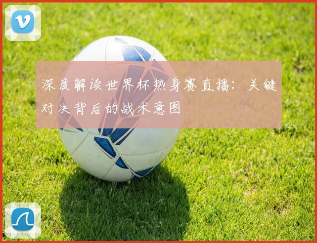深度解读世界杯热身赛直播：关键对决背后的战术意图